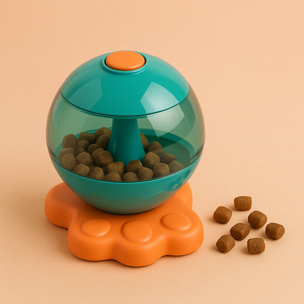 Jouet interactif distributeur pour chat